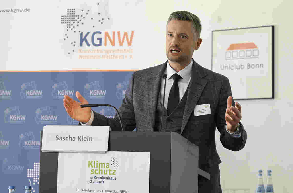 KGNW-Vizepräsident Sascha Klein